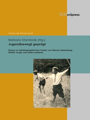 cover image of Jugendbewegt geprägt